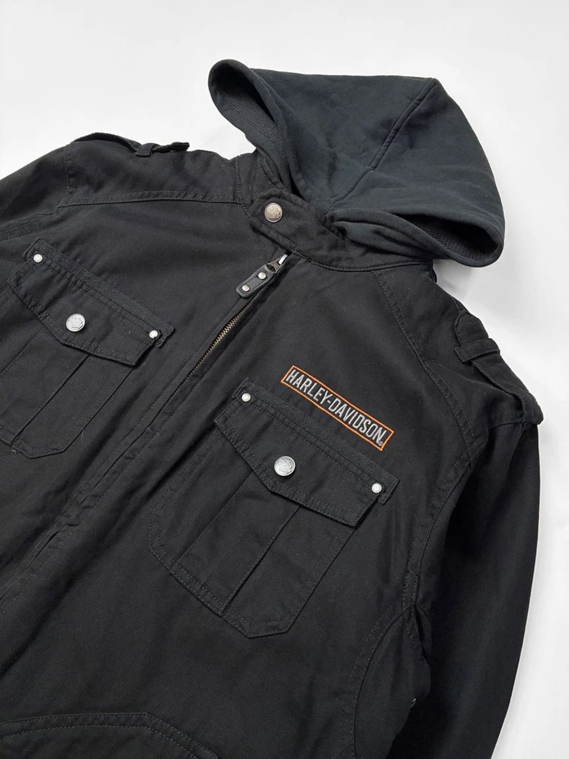 할리데이비슨 엠브로이드 투웨이 라이더 자켓 PN5445 상품이미지6