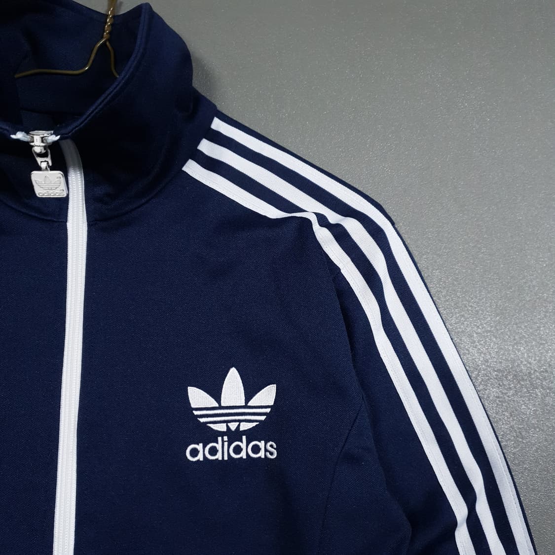 95 (M) 아디다스 유로파 파이어버드 트랙탑 져지 네이비 어항 솜 상품이미지2