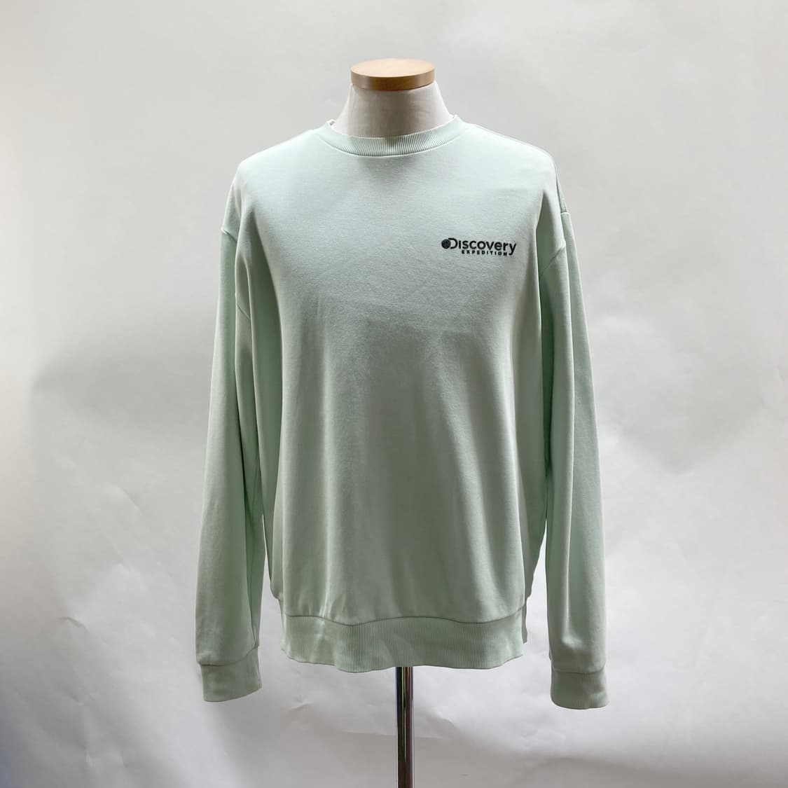 디스커버리 남성맨투맨 민트 95 영구제 상품이미지1