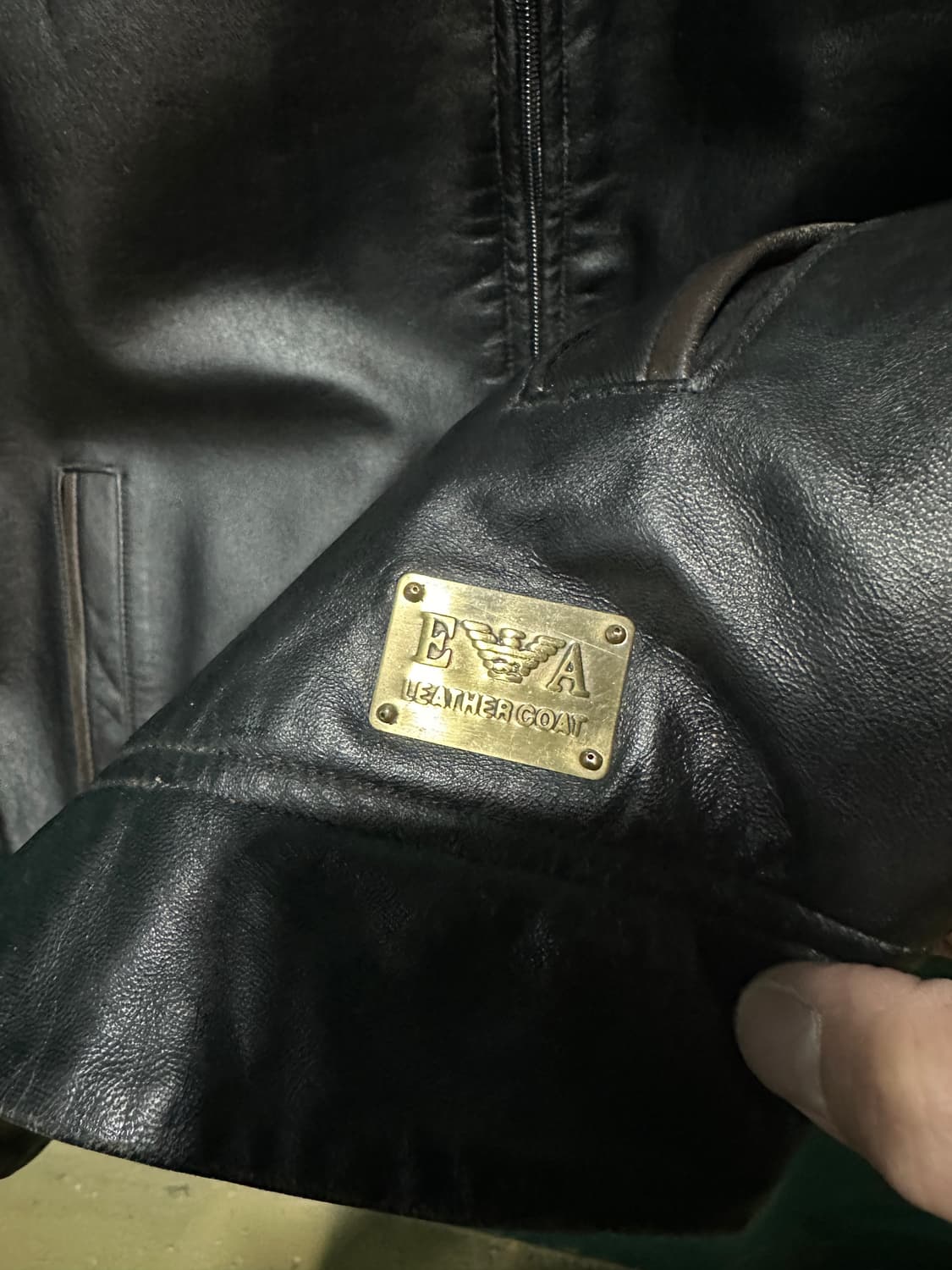 엠포리오 알마니 양가죽자켓 95 상품이미지5