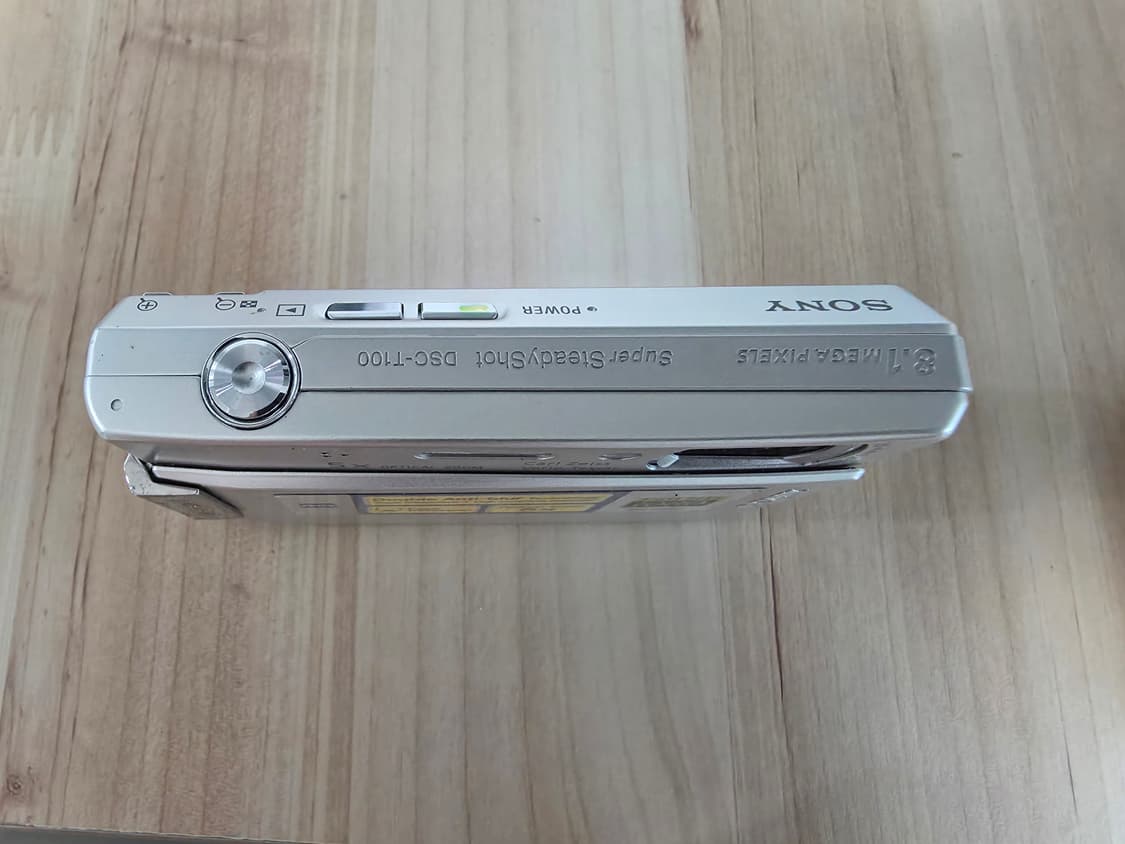 소니 사이버샷 DSC-T100 빈티지 디지털카메라 상품이미지2