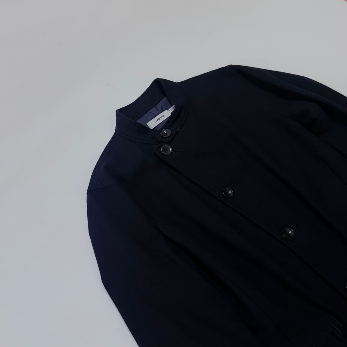 nonnative 논네이티브 울나일론 라이트멜튼 포터 코트 상품이미지4