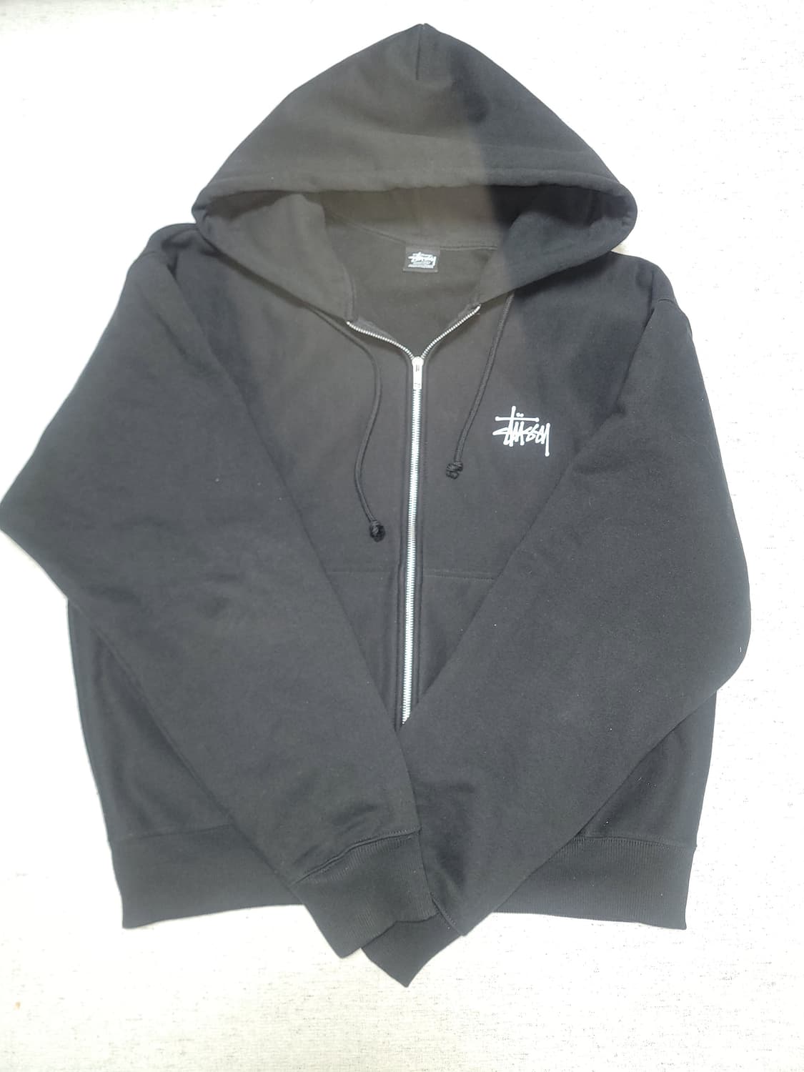 (구매내역o시착1회) 스투시 후드집업 팝니다 상품이미지1