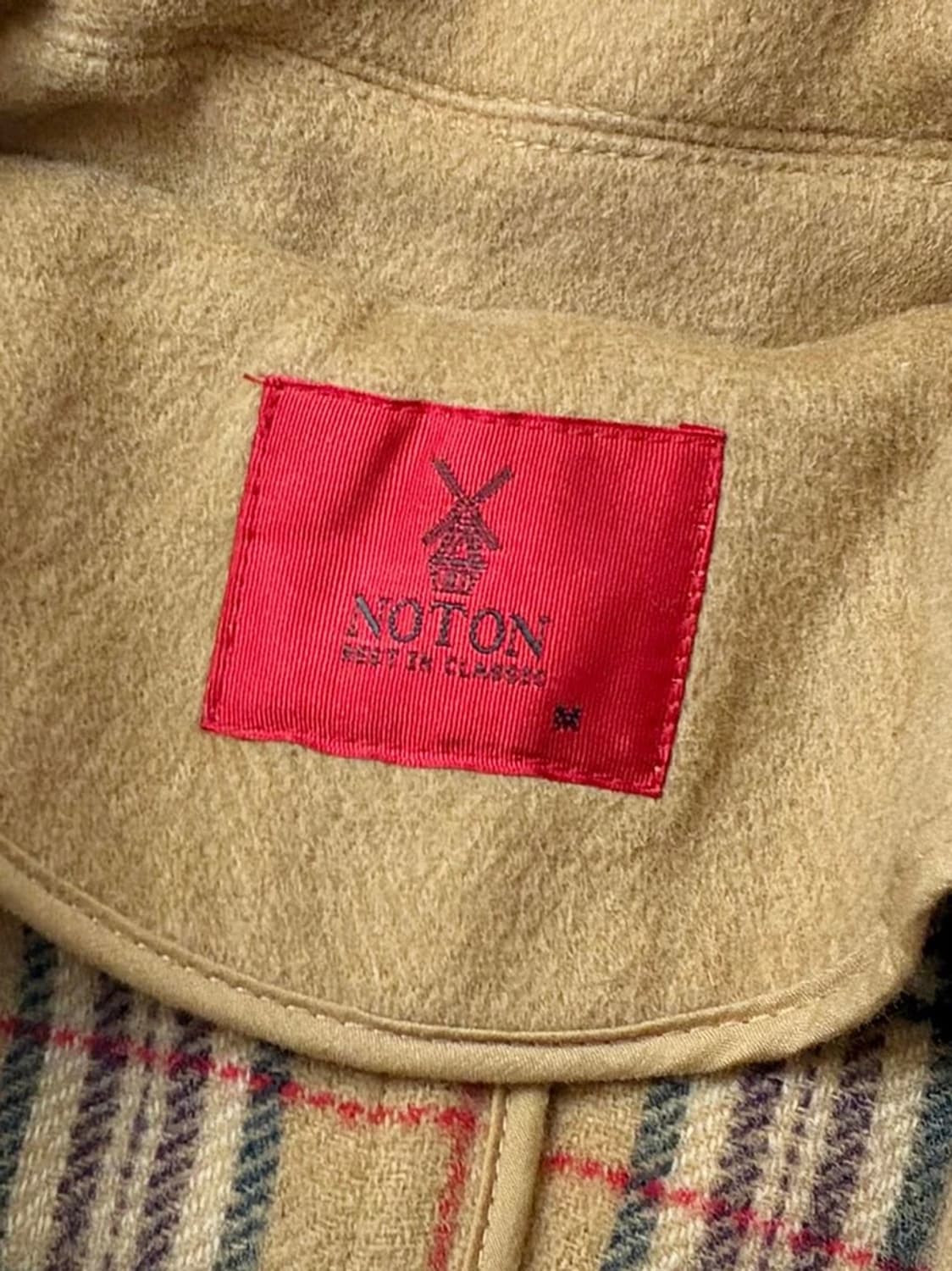 노튼 NOTON 00's 울 더플 후드 코트 PN5580 상품이미지9