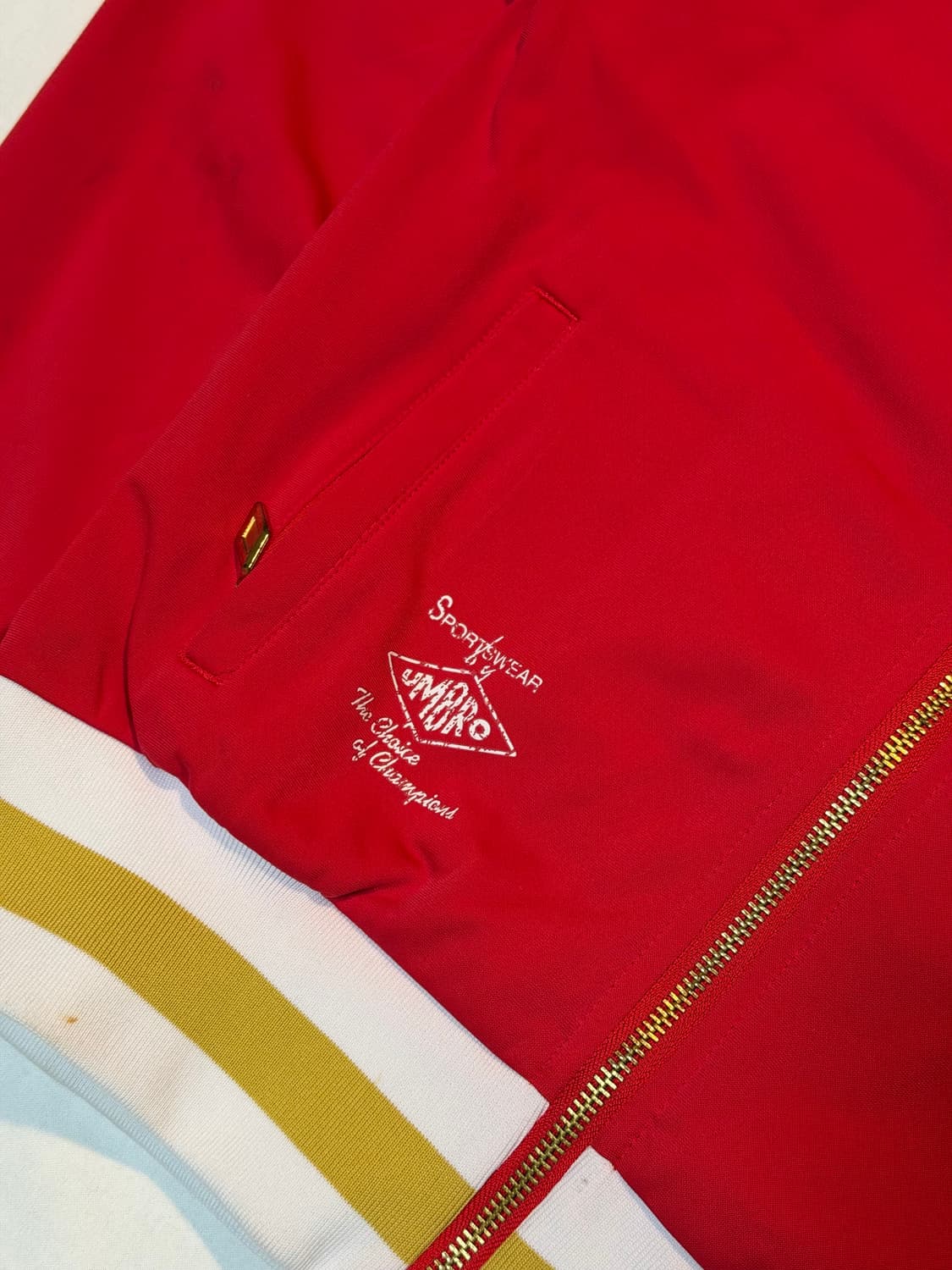 엄브로 잉글랜드 영국 국대 트랙탑 져지 레드 상품이미지3