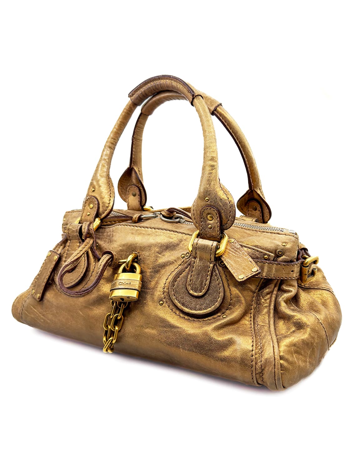 Chloe Paddington Padlock Tote Bag 상품이미지4