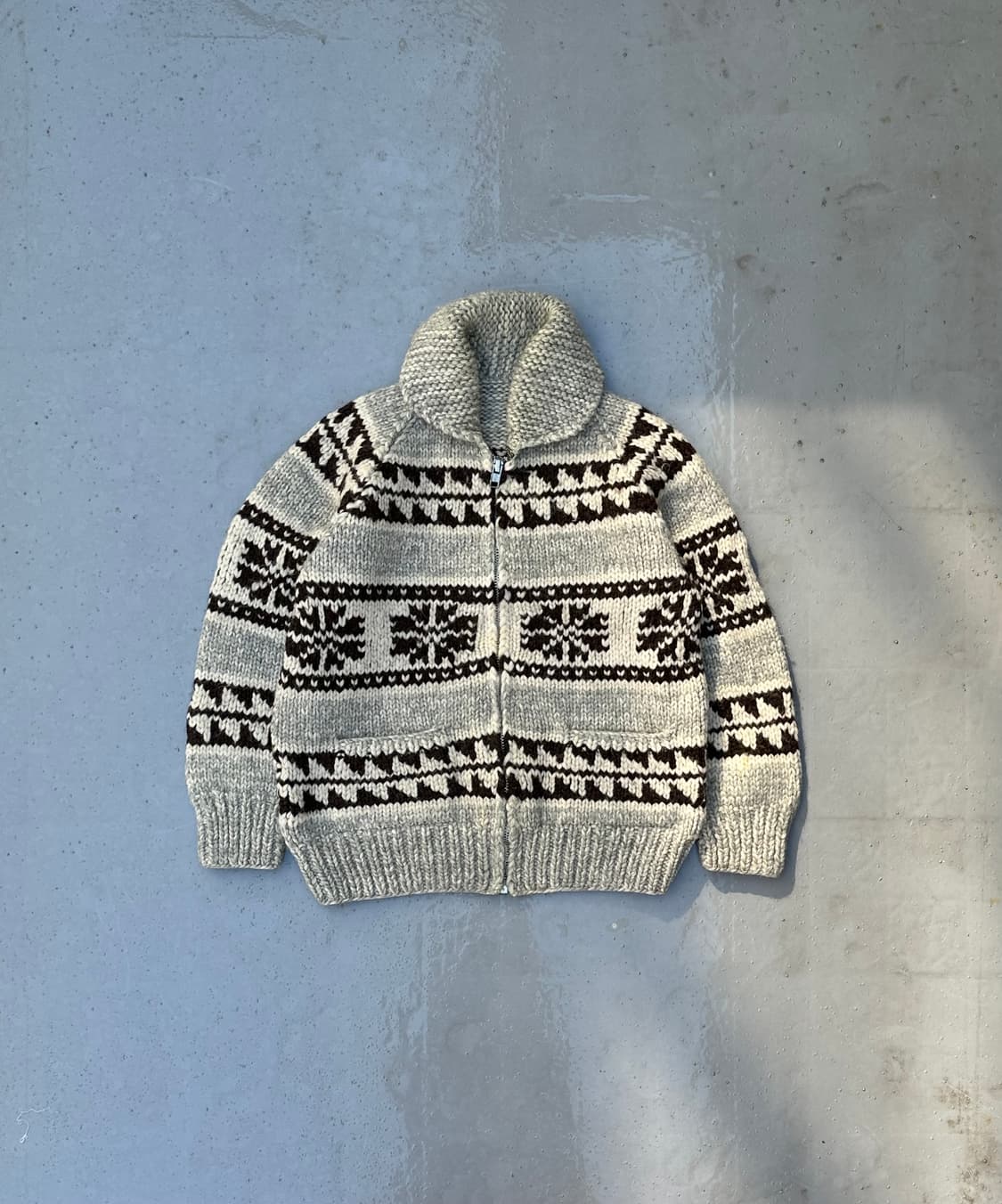 [코위찬] •90s Canada Tuak Wool Cowichan 상품이미지2