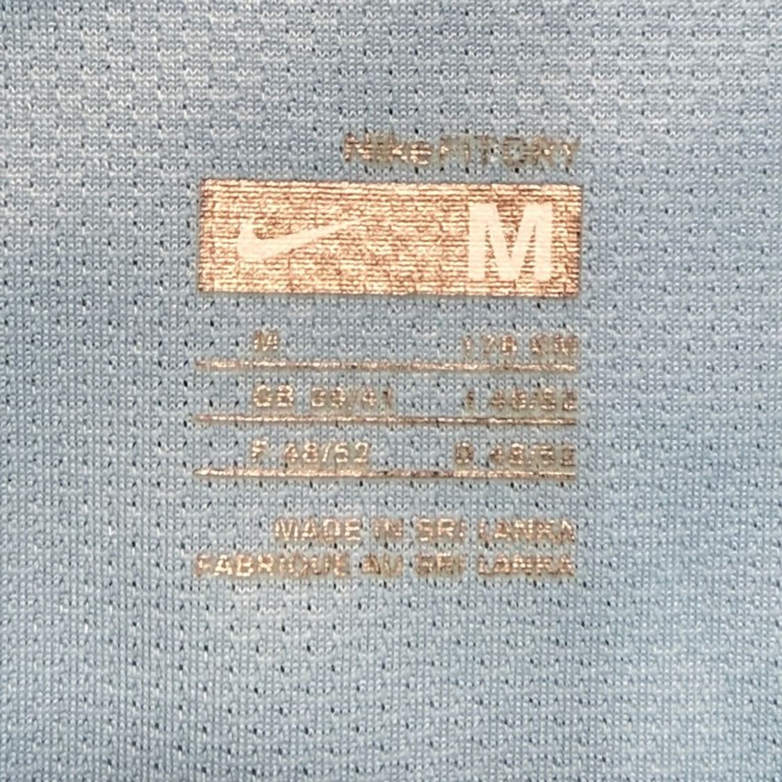 나이키 08-09 네덜란드 축구 국가대표 유니폼 반팔 티셔츠 스카이블루M 상품이미지4