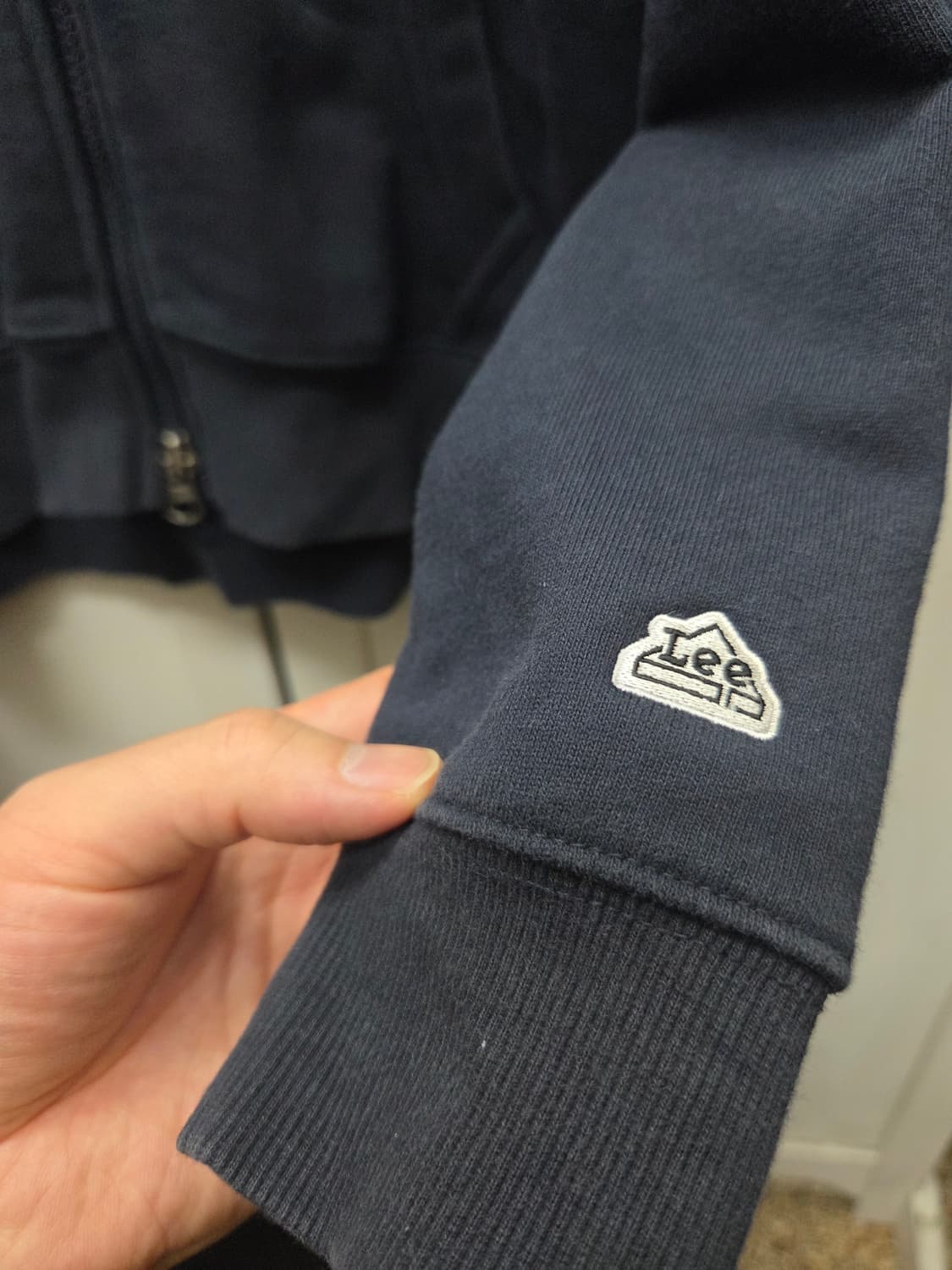 리 Lee 카라 스웻 집업 상품이미지4