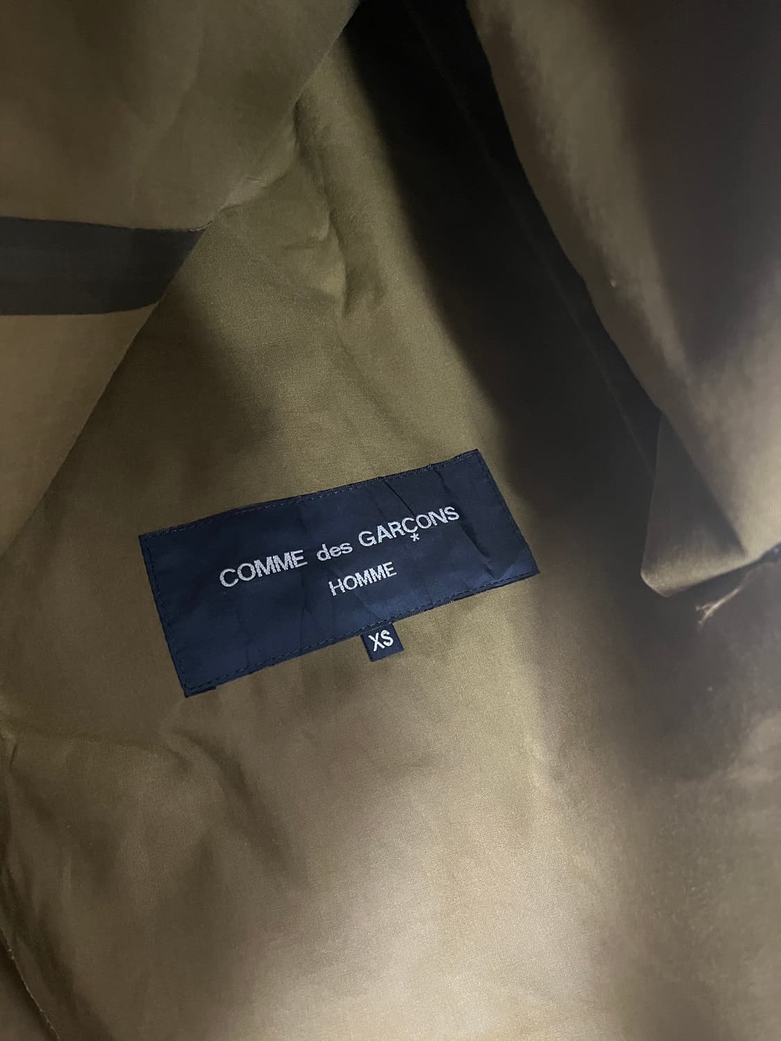 꼼데가르송 옴므 코트 상품이미지6