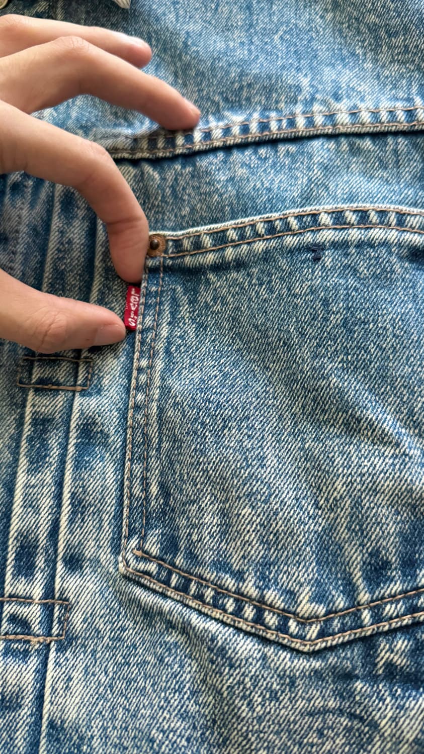 90s 리바이스 Type 1 Trucker jacket 상품이미지5