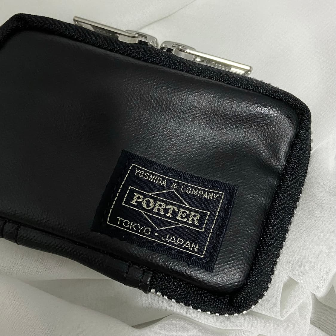 PORTER 포터 프리스타일 키케이스 동전지갑 블랙 상품이미지2