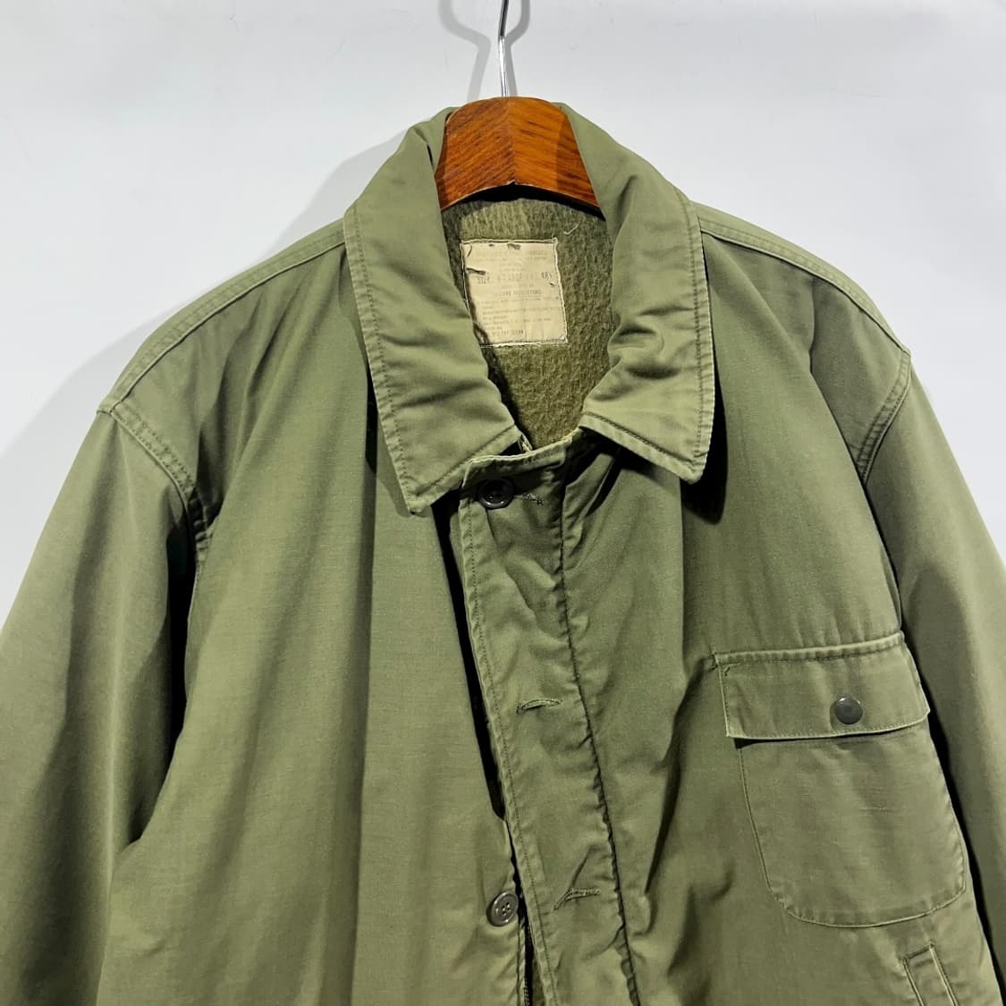 [Military] 80's 오리지널 US A-2 덱자켓 상품이미지3