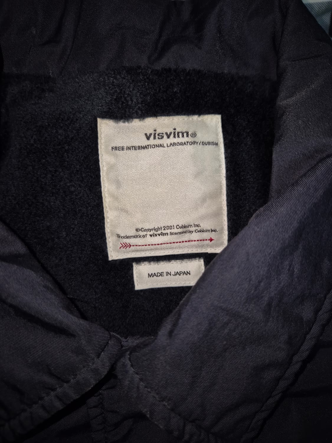 [1] visvim 비즈빔 23ss 코치자켓 네이비 상품이미지5