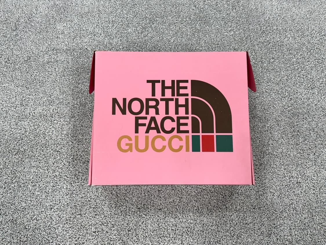 [새상품] 구찌 x 노스페이스 레더 캔버스 부츠 상품이미지5