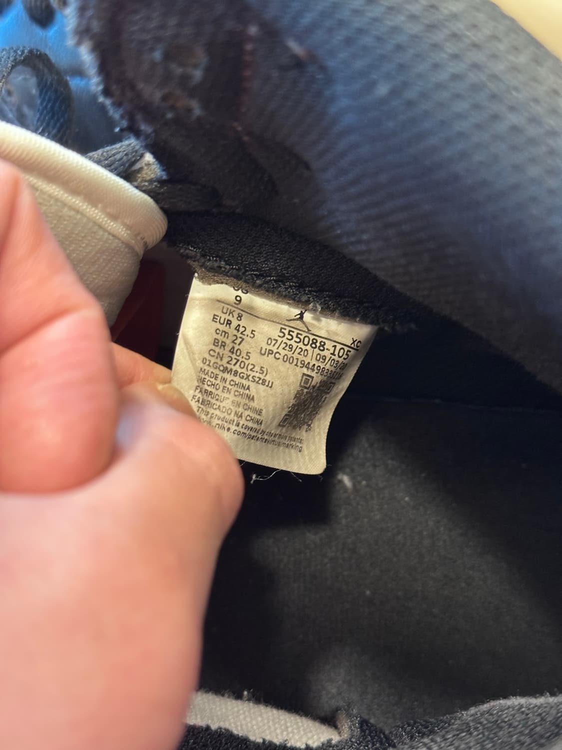 나이키 에어 조던 1 레트로 하이 OG 다크 모카 상품이미지5