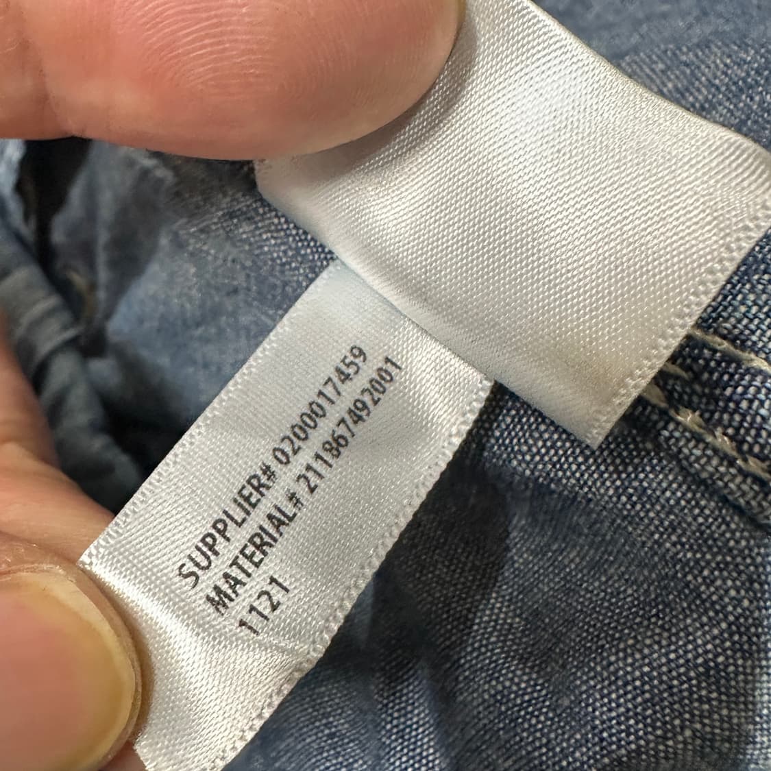 폴로랄프로렌 데님 와이드팬츠  상품이미지7