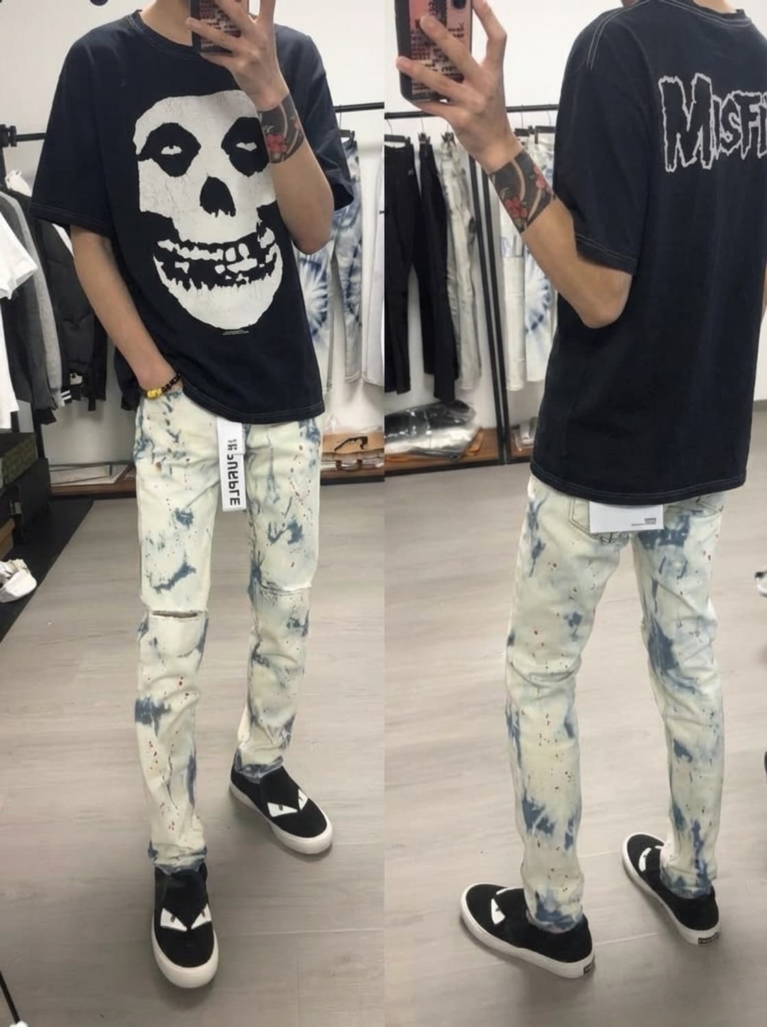 Misfits 00ss 빈티지 티셔츠  XL 상품이미지1