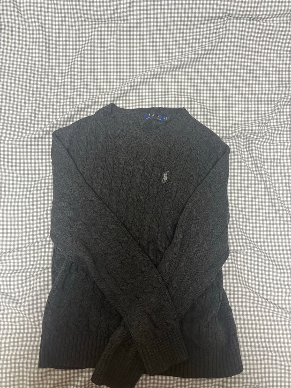 폴로랄프로렌 꽈배기니트 m 상품이미지1
