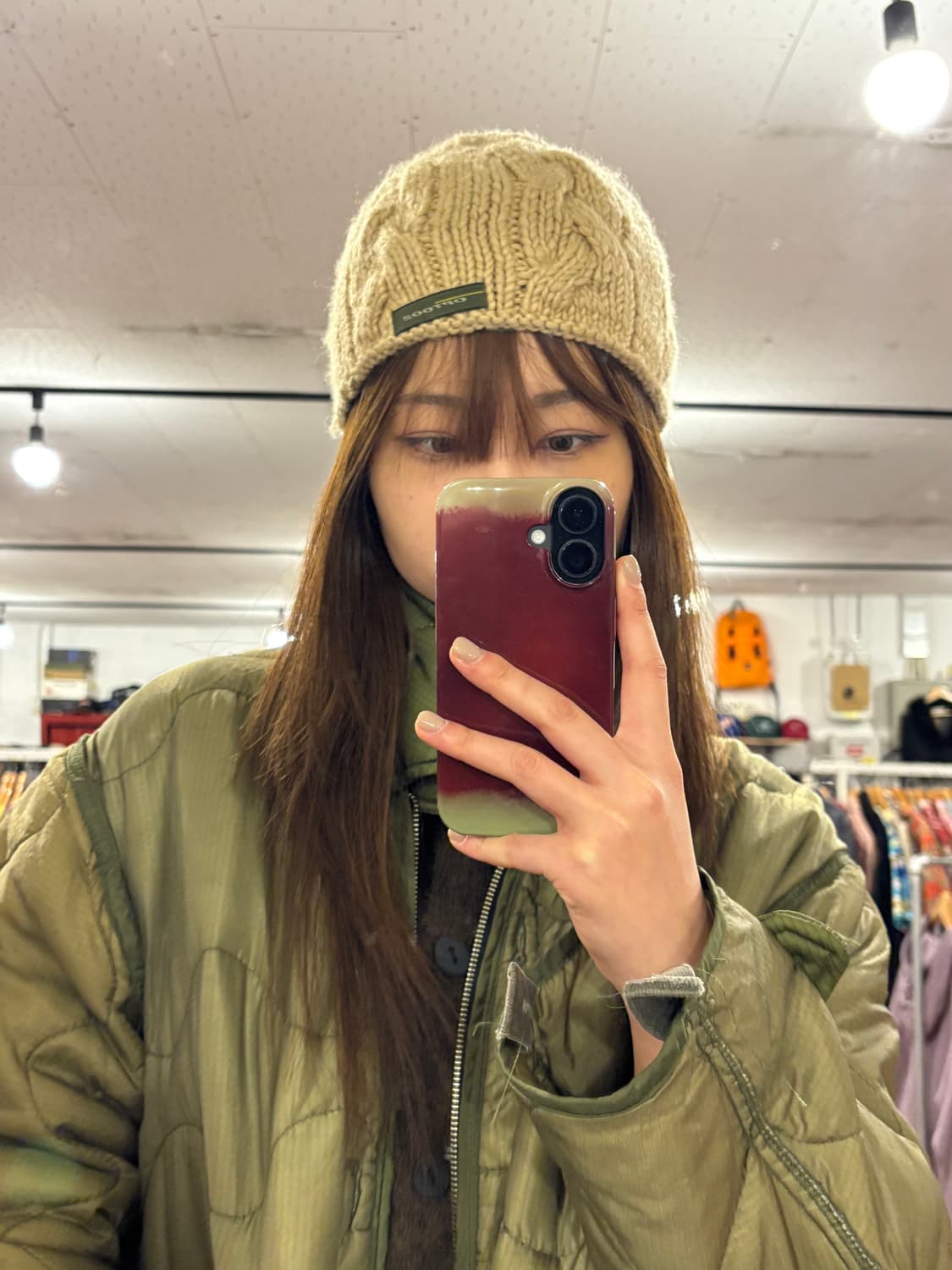 꽈베기 비니 상품이미지1