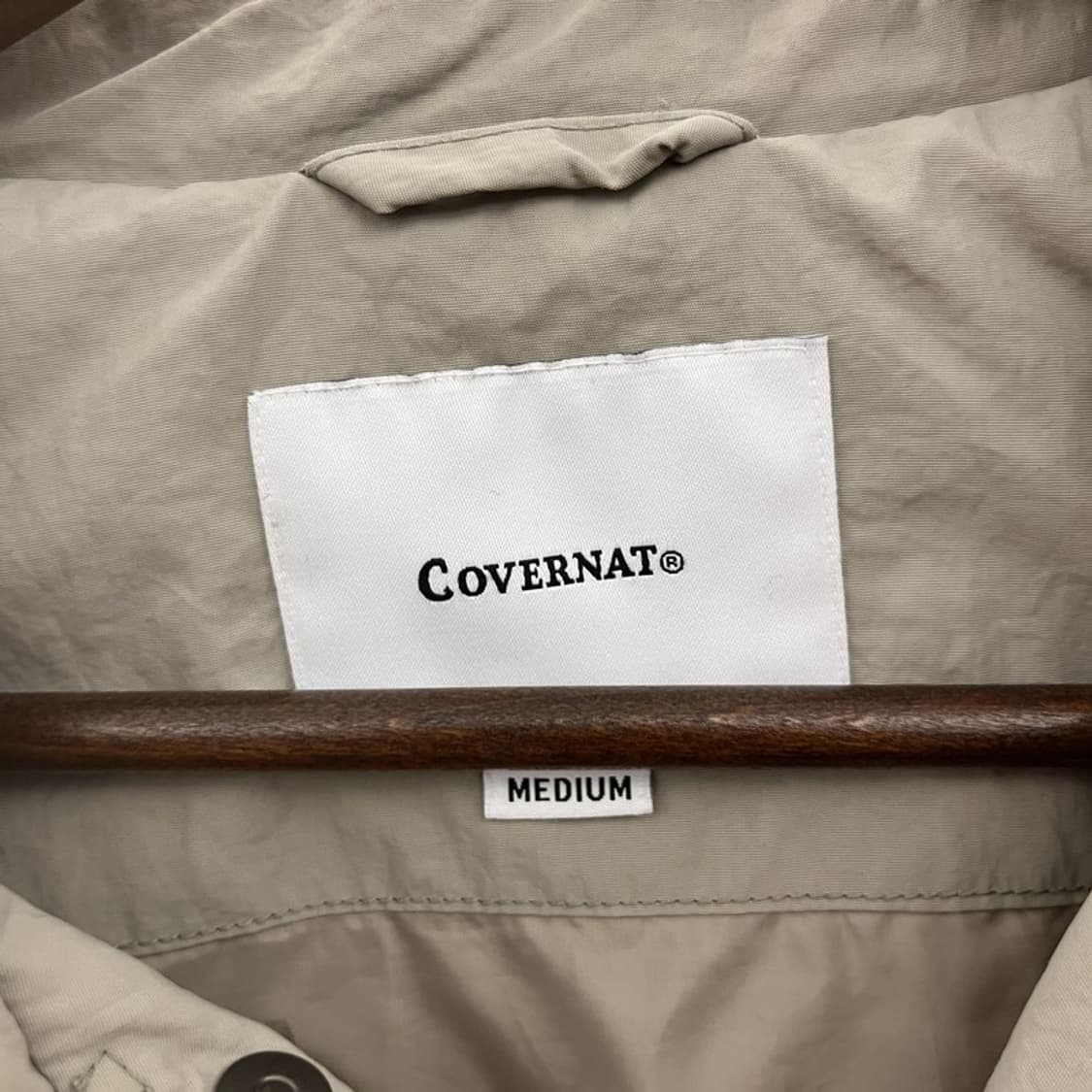 커버낫 레트로 컨트리 빈티지 C로고 바시티 자켓 M C12433 상품이미지5