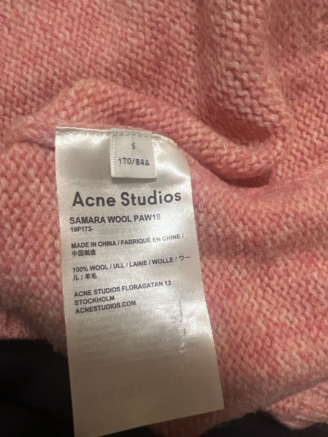 아크네스튜디오 니트풀오버 상품이미지8