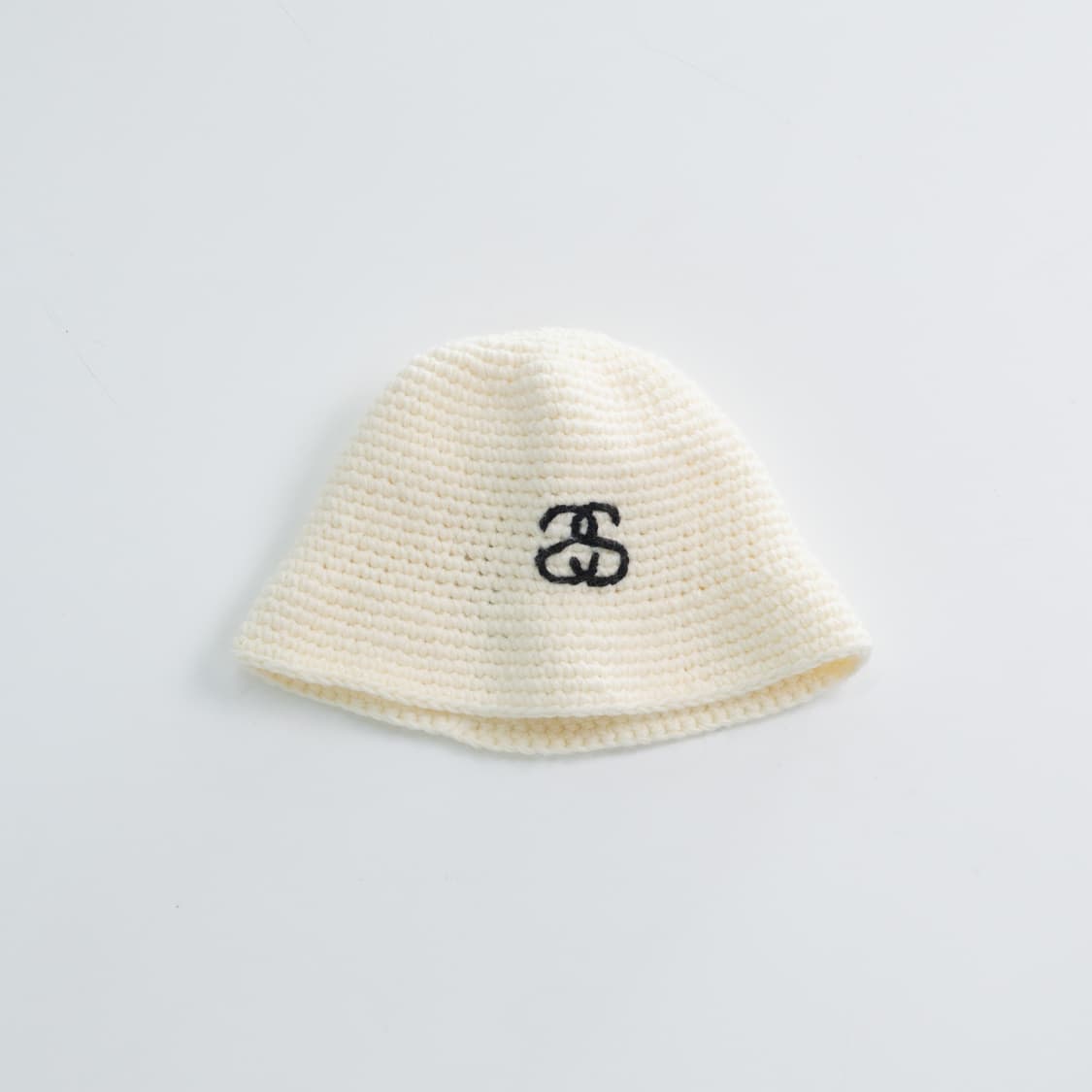 [Stussy] 스투시 SS 링크 로고 니트 버킷햇 상품이미지1