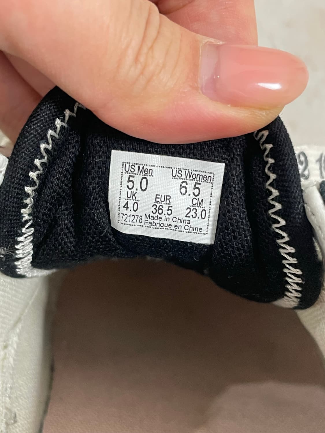 반스 X 샌디리앙 콜라보 올드스쿨 230 상품이미지4