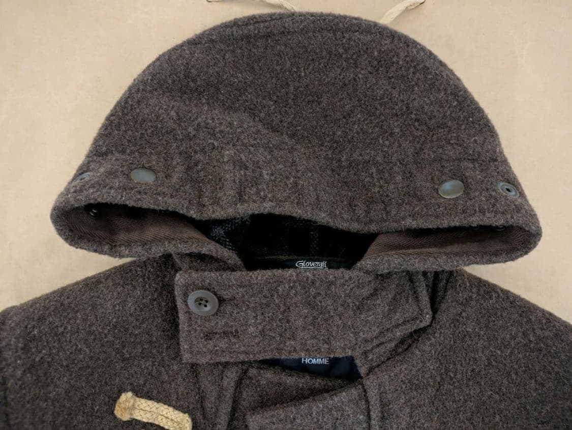 꼼데가르송 옴므 빈티지 울 더플 코트 상품이미지7