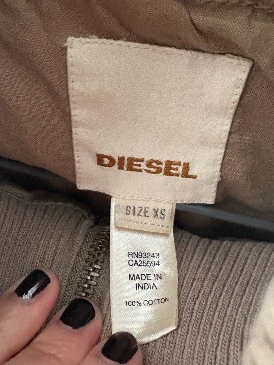 디젤 베이지자켓 상품이미지3