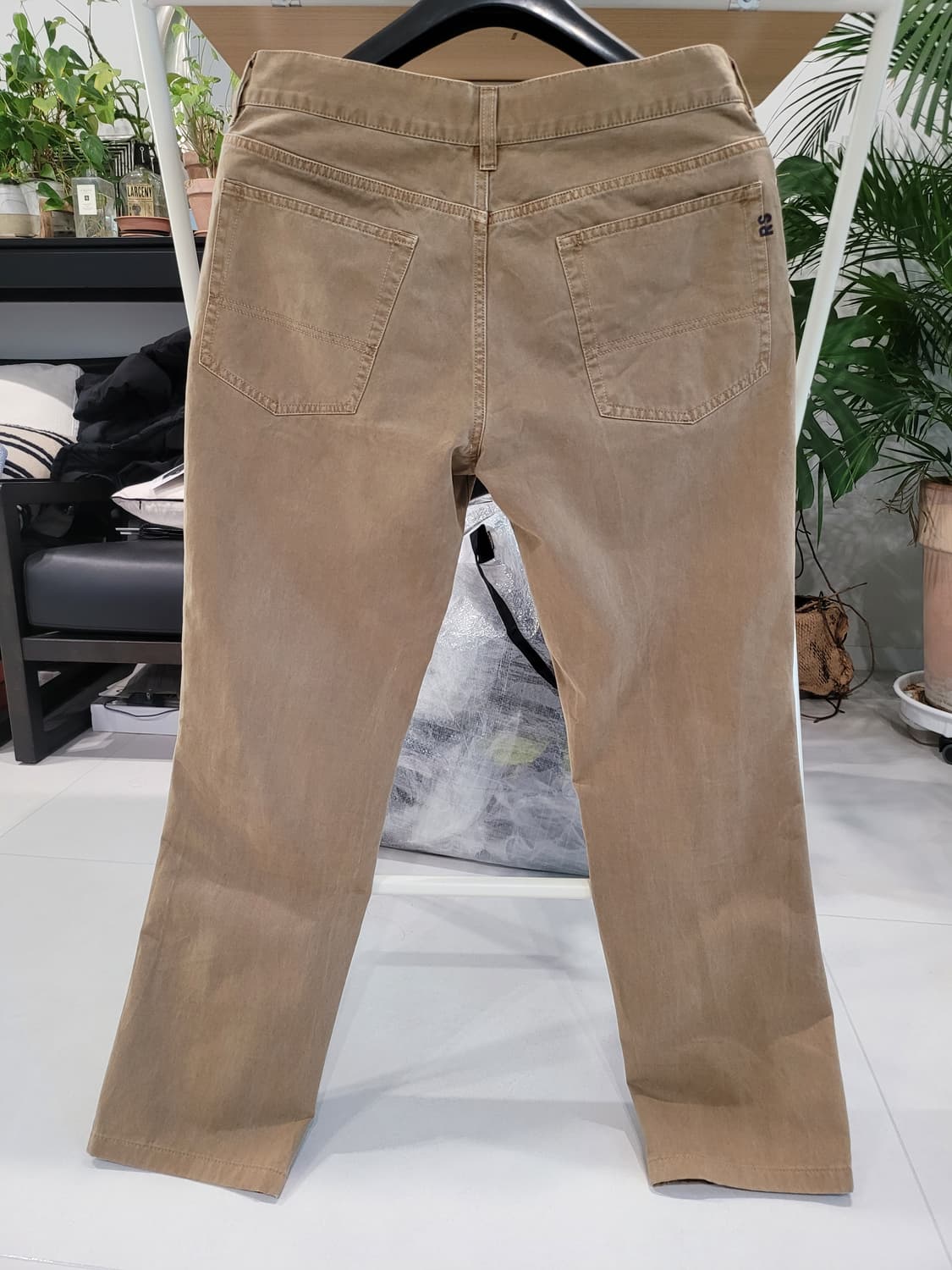 🐪 하와이의 햇살을 머금은, 레인스푸너 카멜 브라운 프렌치 팬츠 상품이미지2