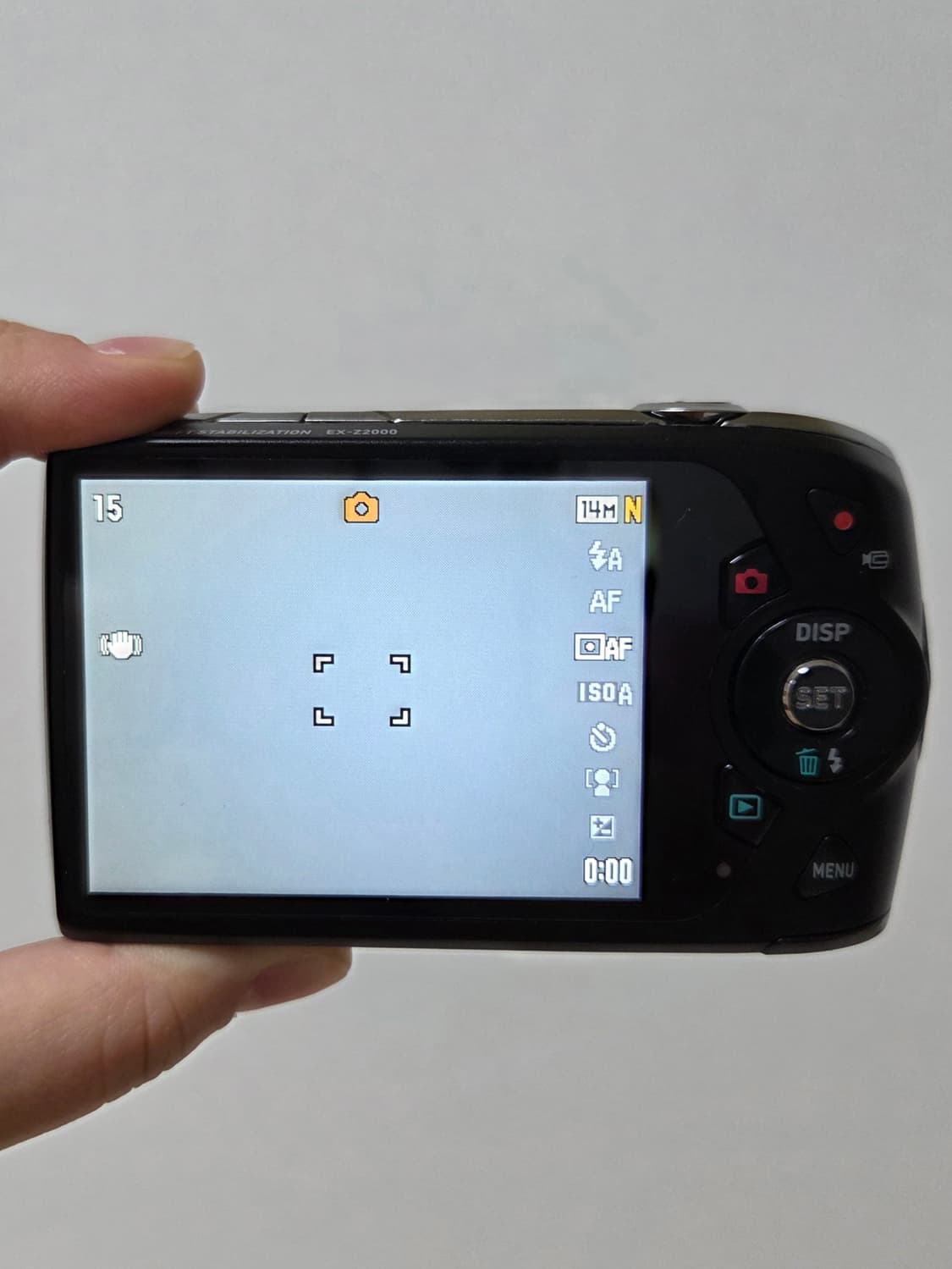 민트급✨카시오 엑슬림 z2000 블랙 상품이미지8