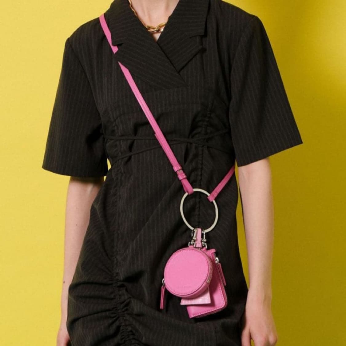 (중고) 메종스페셜 Masion Special 비건레더 멀티 미니백 그린 상품이미지4