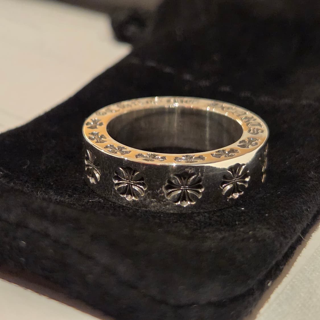 (새상품)크롬하츠 포에버링 6mm US4.5 상품이미지4