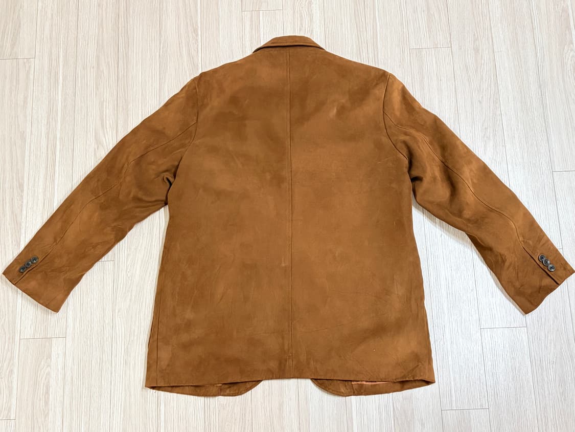 MACCHIO 빈티지 브라운 스웨이드 자켓 상품이미지5