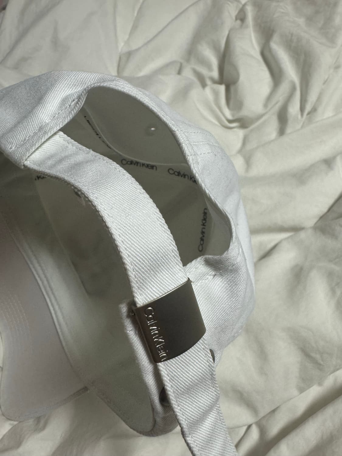 1번착용 캘빈클라인 볼캡 상품이미지4