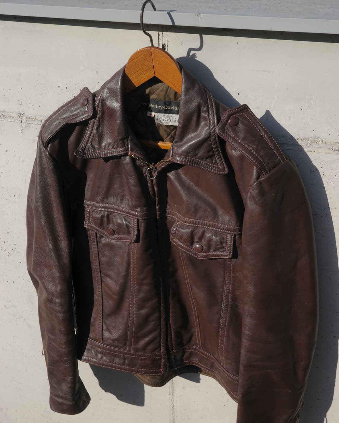 70s 할리데이비슨 모터사이클 크롭 자켓 상품이미지2