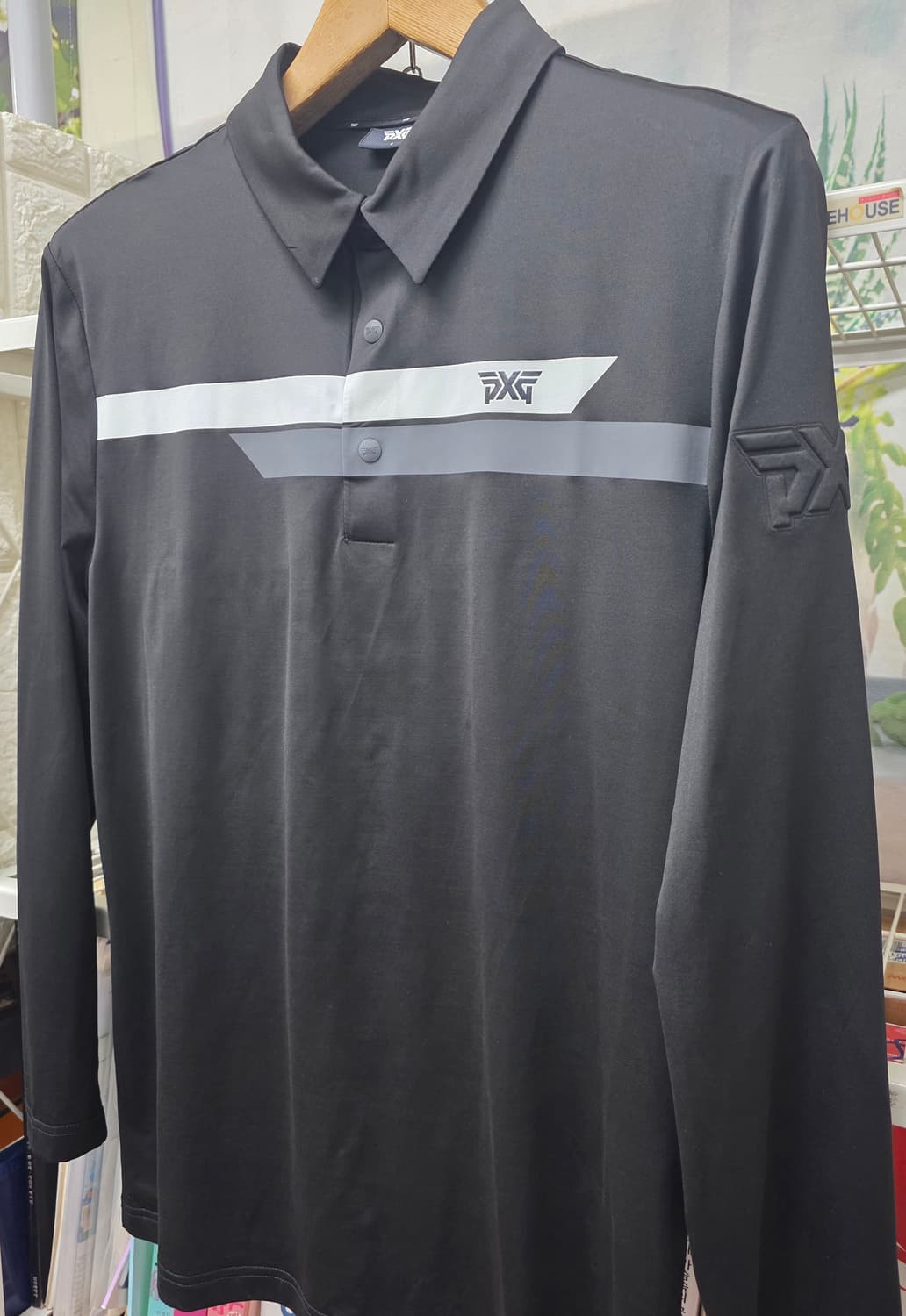 PXG 남성 골프티셔츠 100 봄~가을 카라 긴팔골프티 MM58 상품이미지2