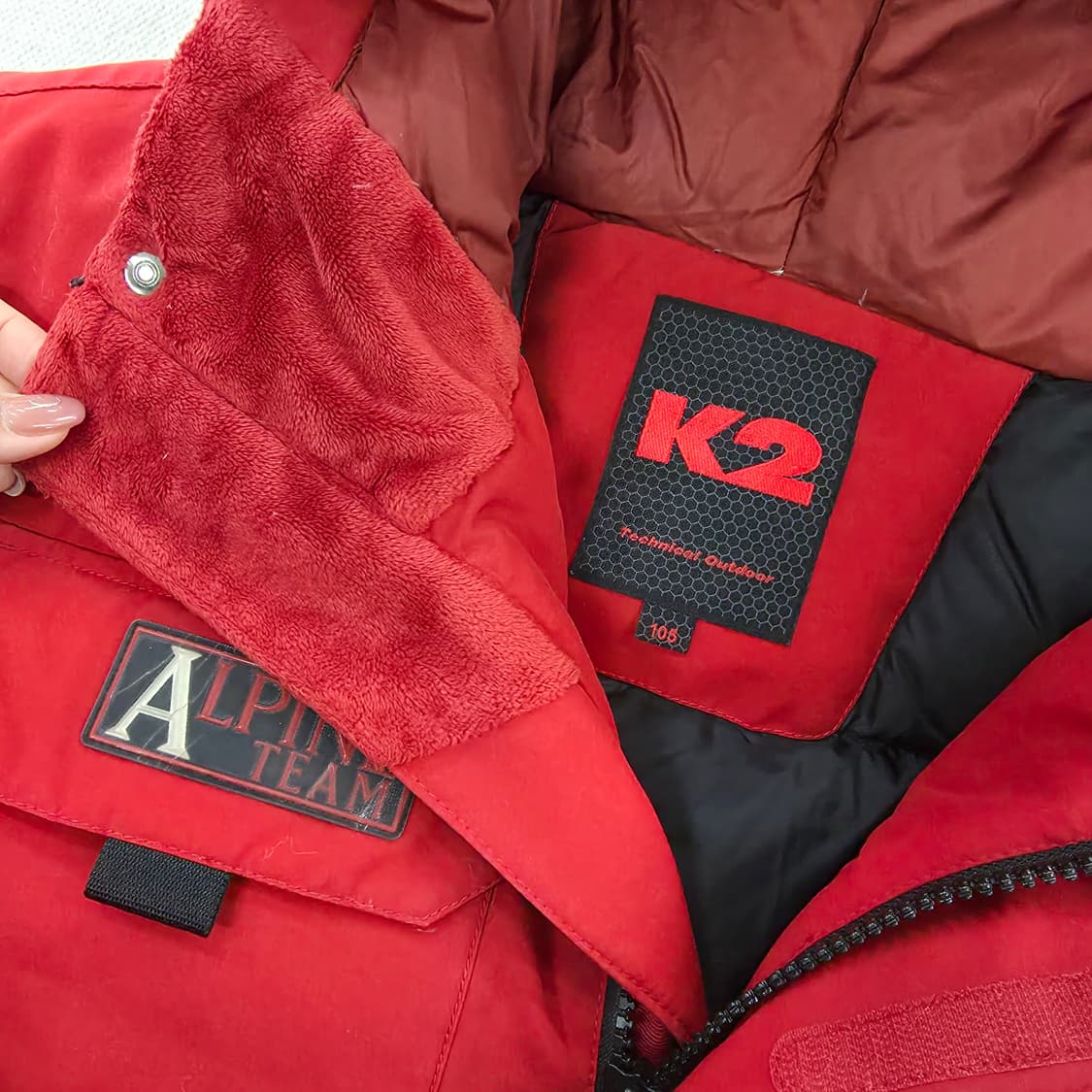 [105] K2 알파인팀 덕다운 패딩 점퍼 1229J 상품이미지3