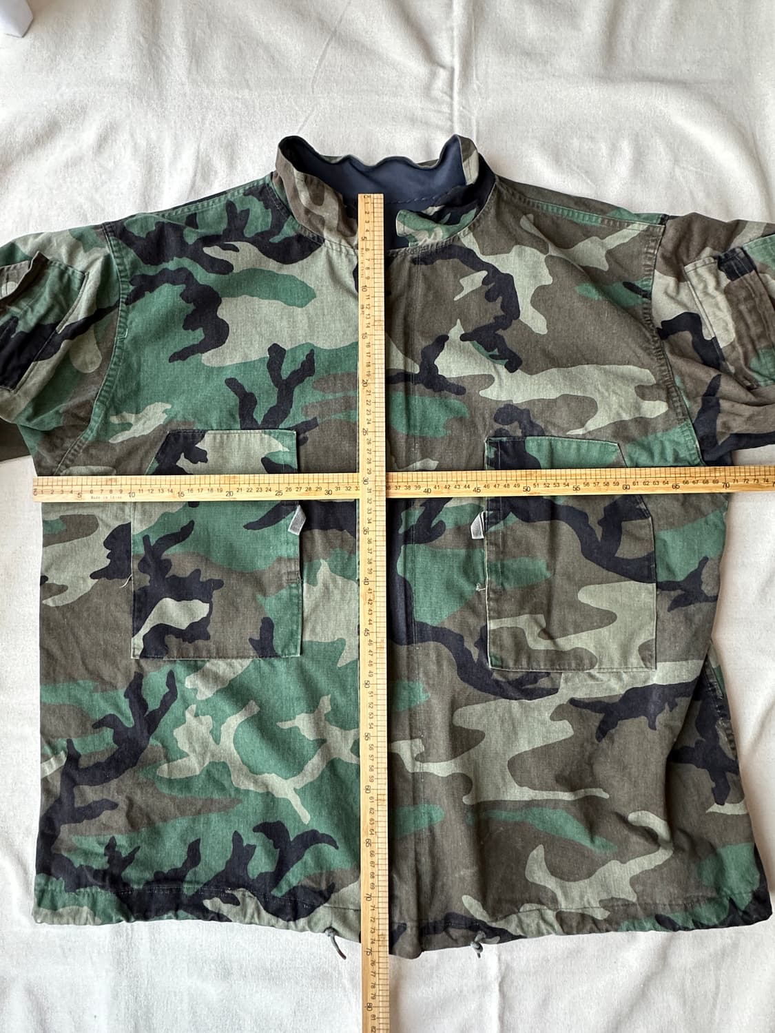 미군 케미컬 프로텍티브 우드랜드 카모 자켓 XL 상품이미지10