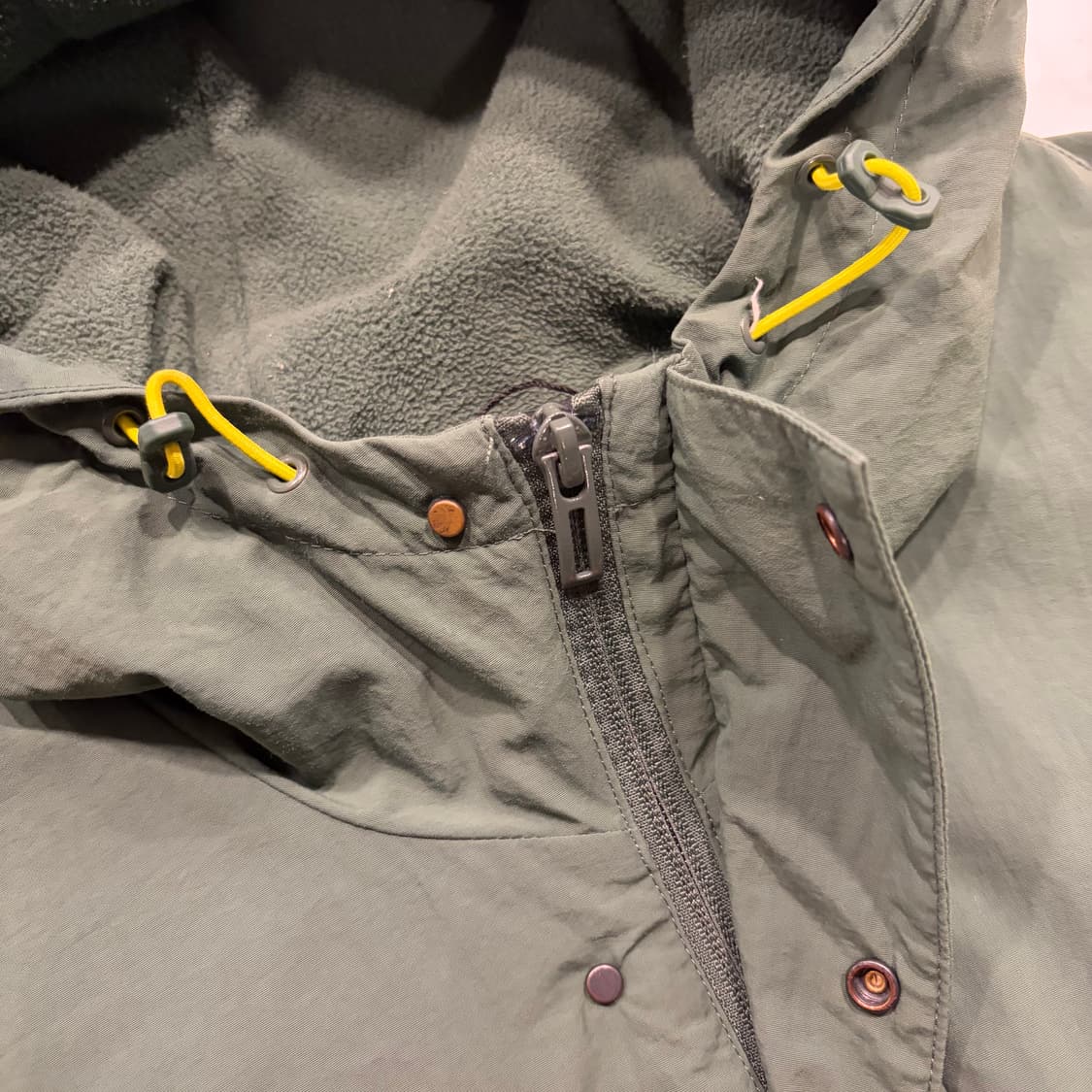 [3XL] 아디다스 어반 올드스쿨 바람막이 옐로우/그린 D32 상품이미지4