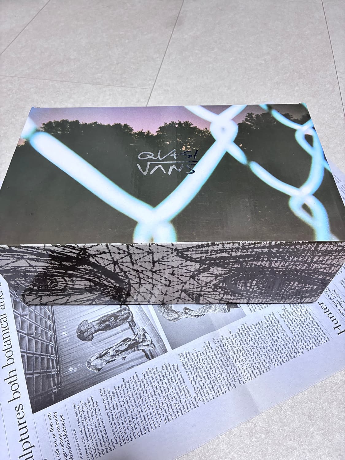 vans&quasi skateboard 콜라보 신발(박스 O) 상품이미지5