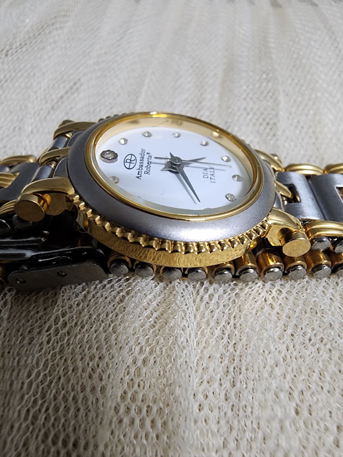 앰버서더 로베르타  골드 콤비 여성시계 상품이미지8