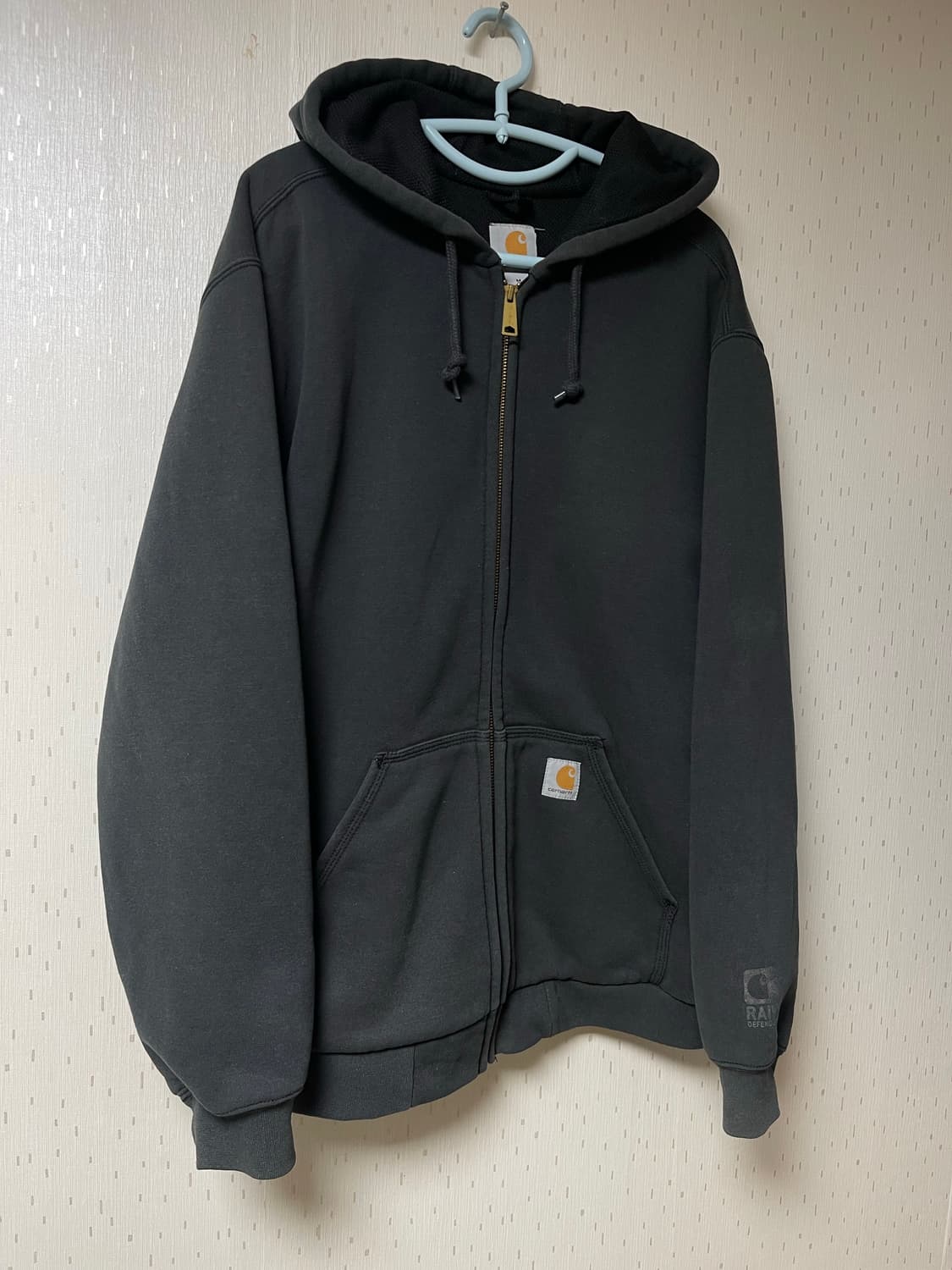 칼하트 정품 레인 써멀 후드집업 M 상품이미지3