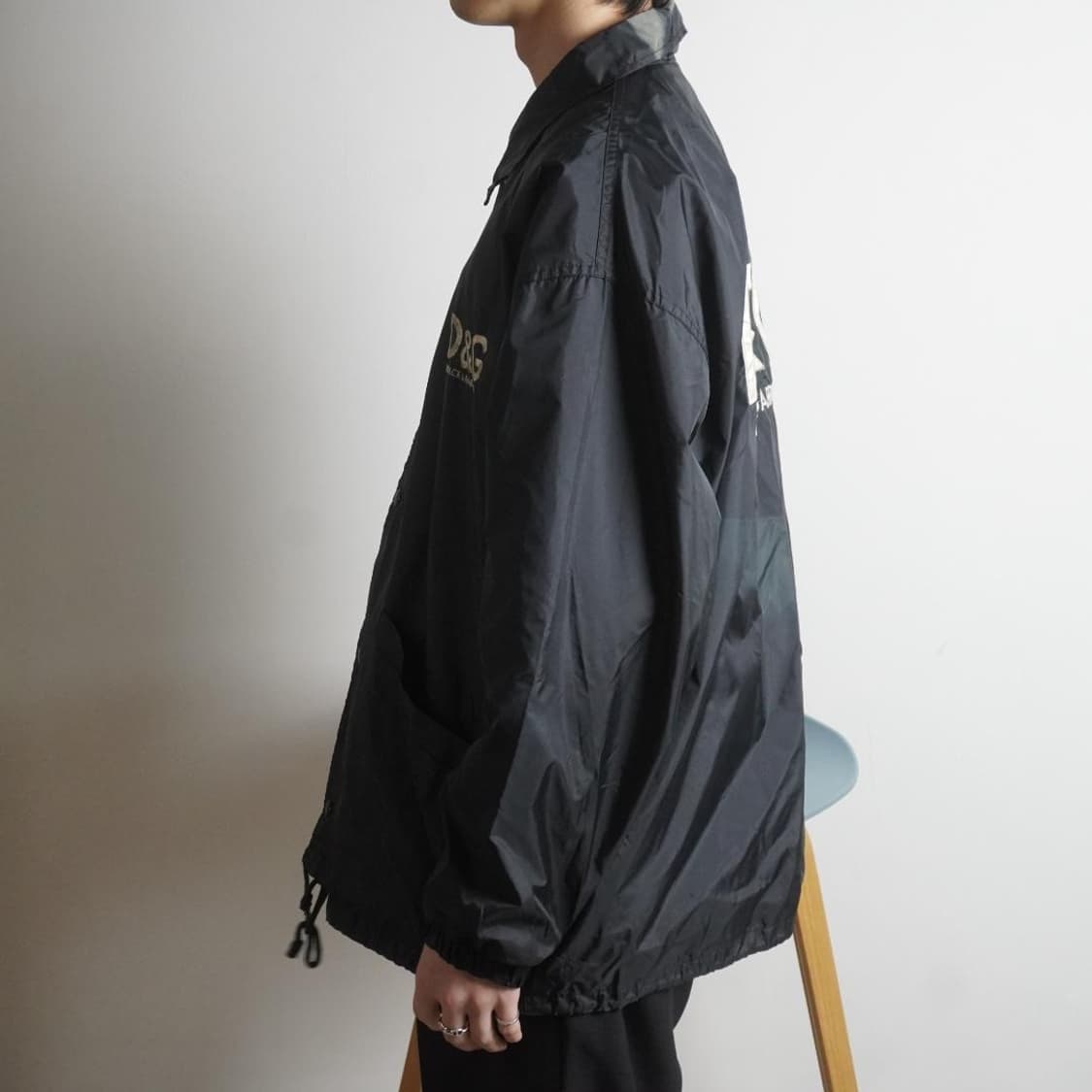 돌체앤가바나 D&G 코치자켓 블랙 (XL-XXL) 상품이미지9