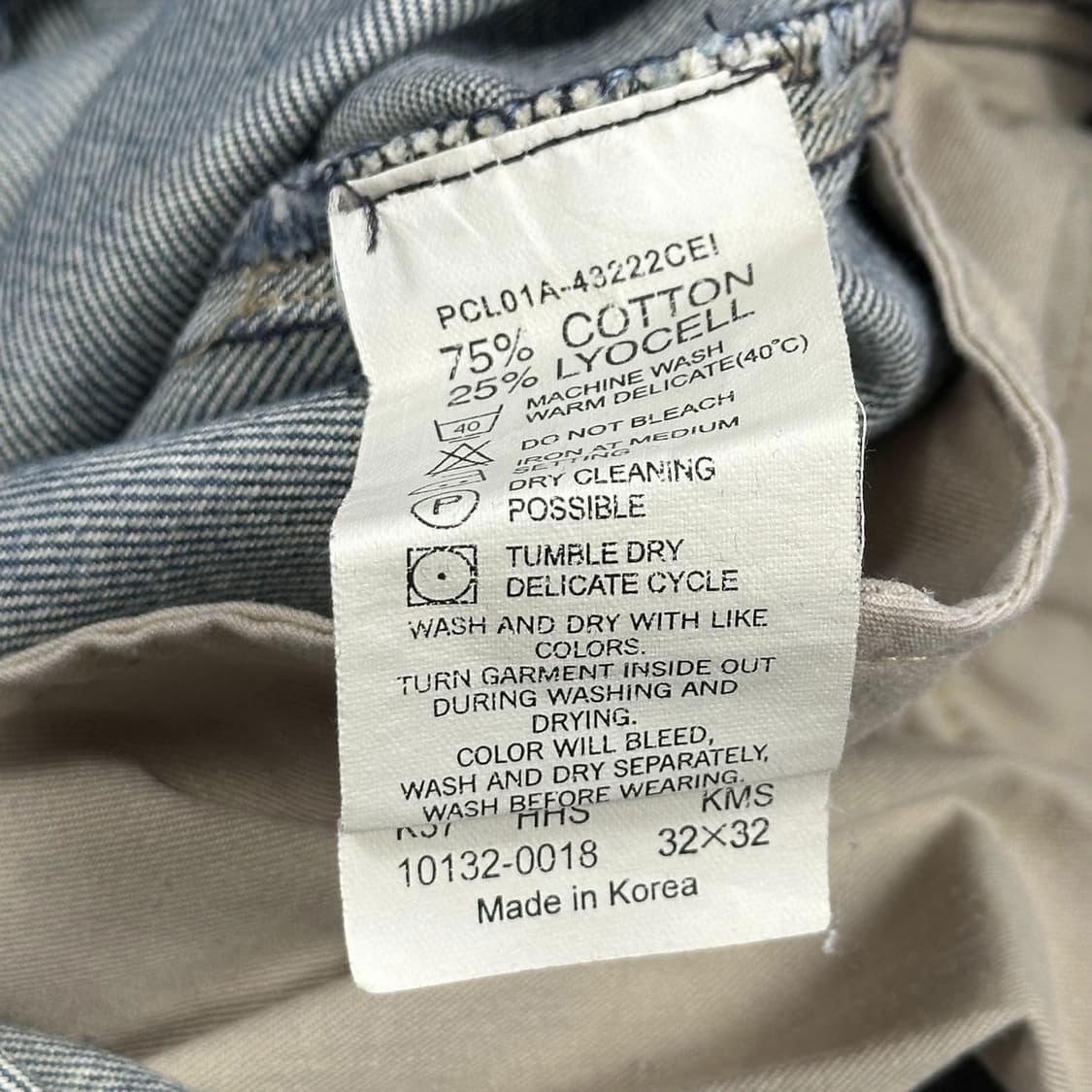 리바이스 오리지널 엔지니어드 데님 팬츠 (32인치) 상품이미지9