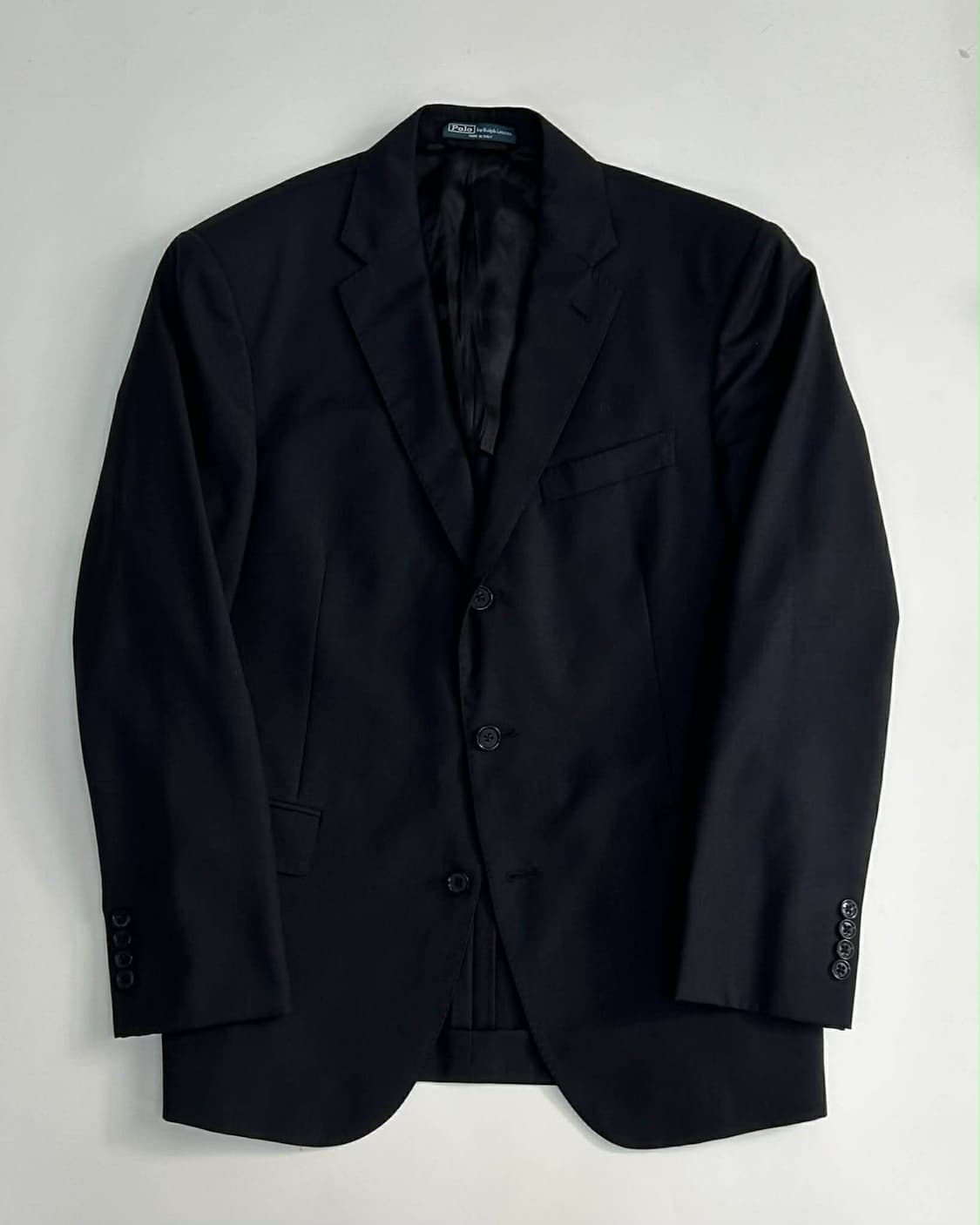 [48] 폴로 랄프로렌 네이비 울 3버튼 이태리 블레이져 자켓 상품이미지1