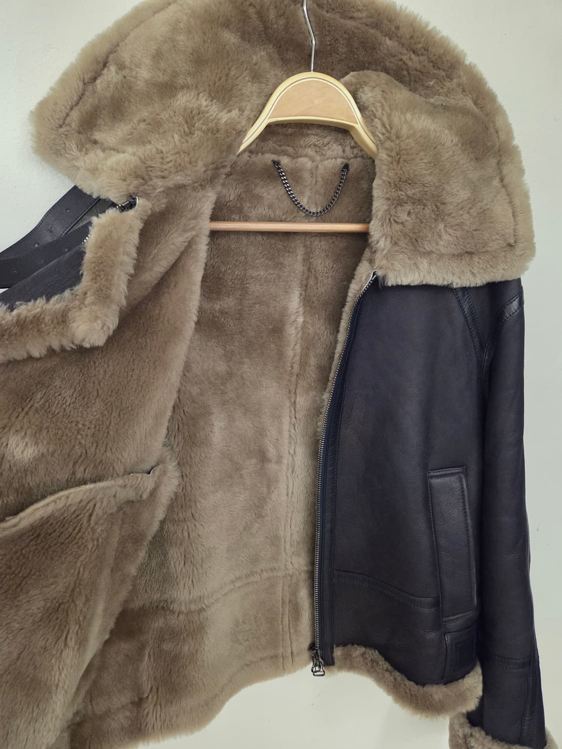 솔리드옴므 무스탕 자켓 46(양가죽,양털) 상품이미지6