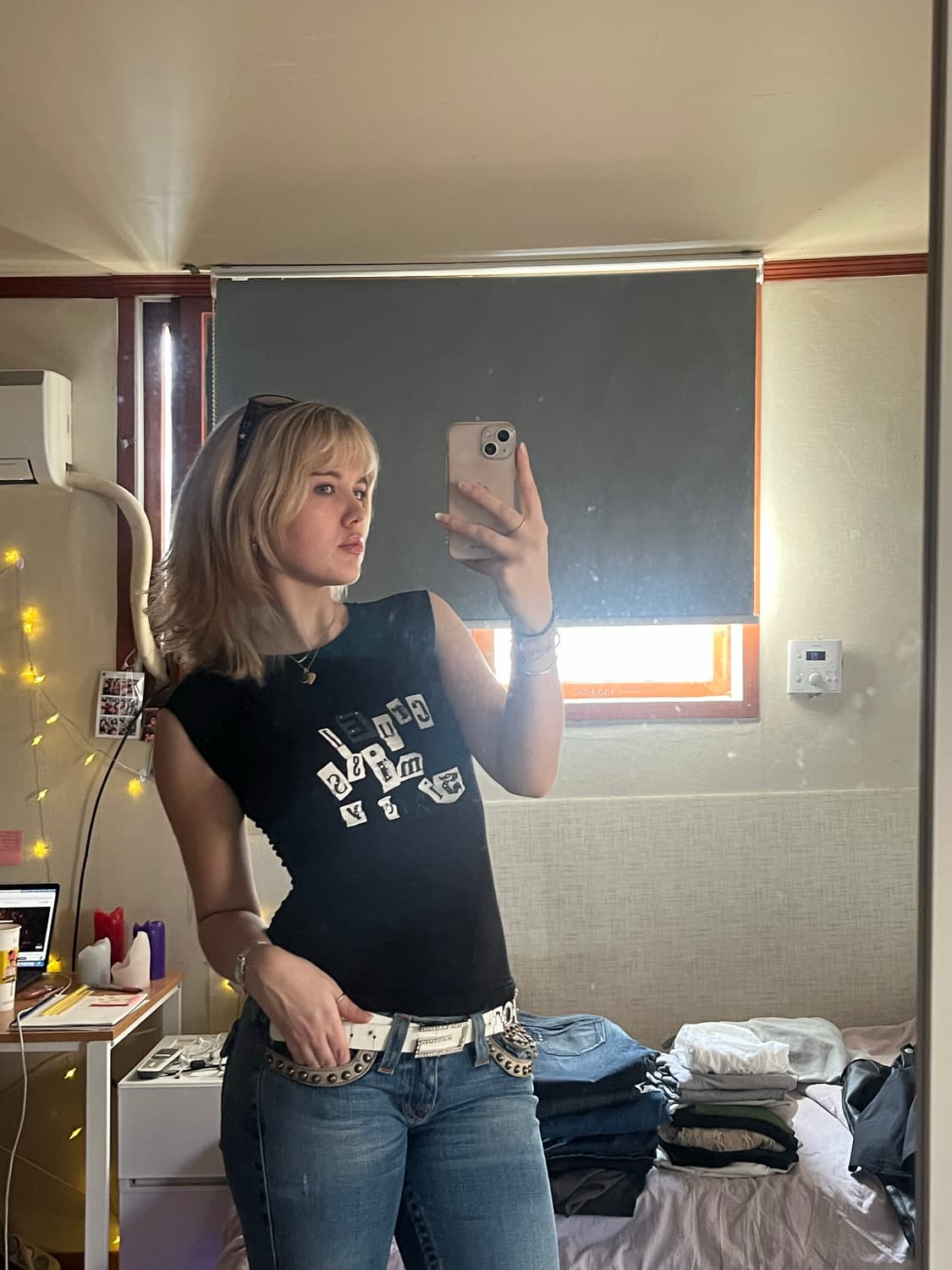 미스식스티 빈티지 슬리브리스 탑 (20일까지 구매가능함) 상품이미지1