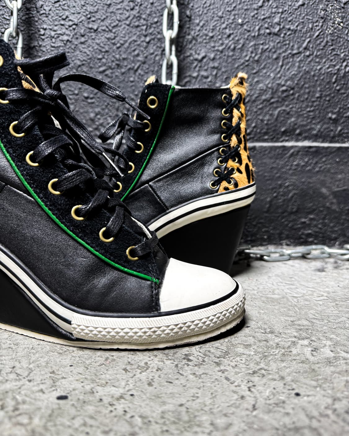 Just Cavalli – Leopard Wedge Heel 상품이미지7